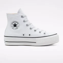 Converse Chuck Taylor Platform Blanche Haute
