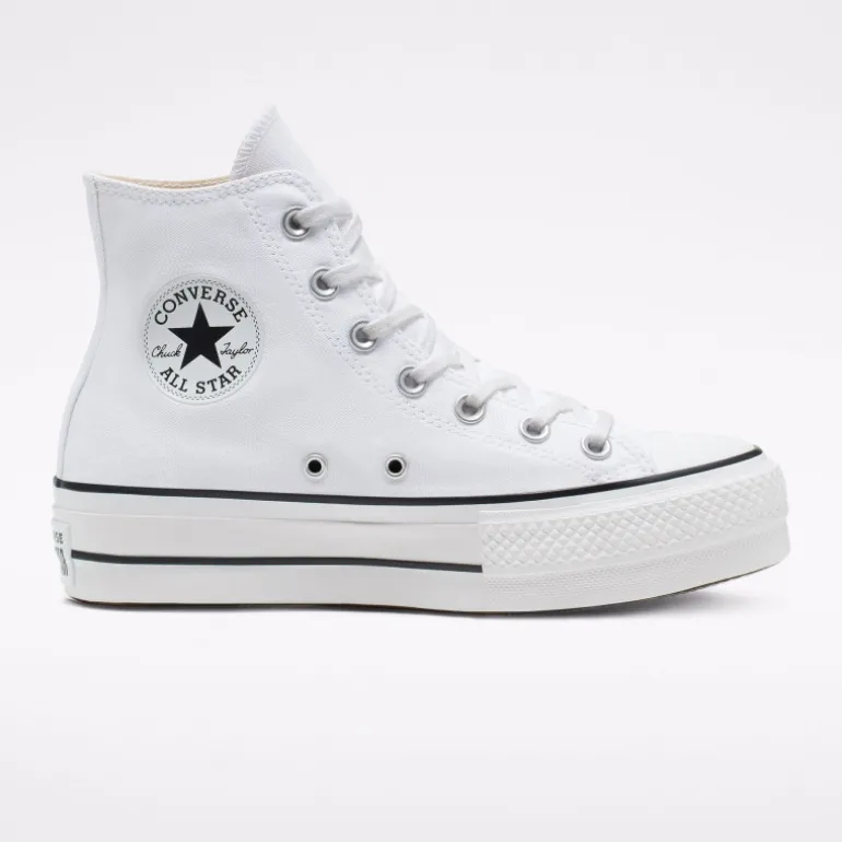 Converse Chuck Taylor Platform Blanche Haute